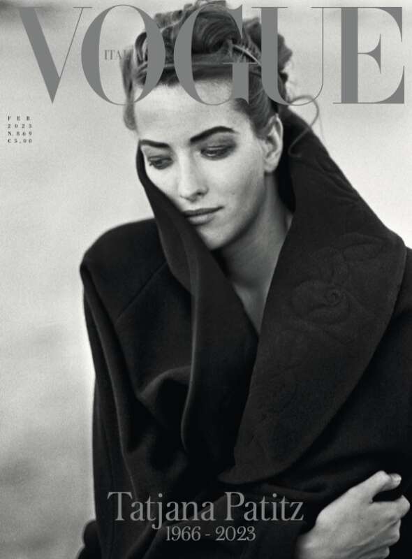 Tatjana Patitz Cover Story - Vogue Italia
